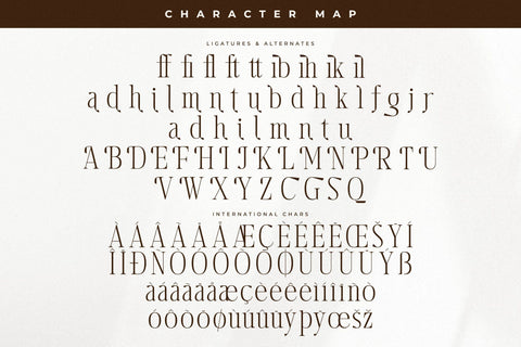 Harfterd - Modern Serif Font Font Letterena Studios 