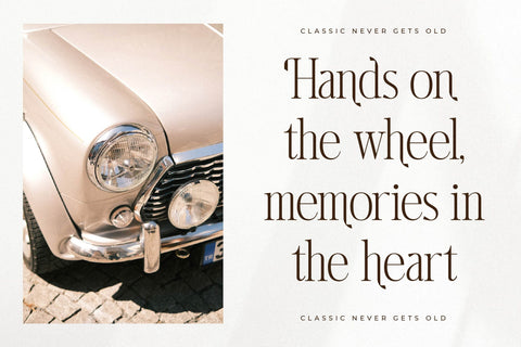 Harfterd - Modern Serif Font Font Letterena Studios 