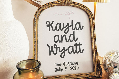 Harlie - Cute Script Font Font KA Designs 