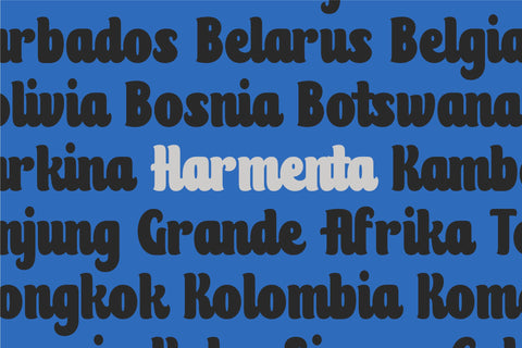 Harmenta Font ahweproject 