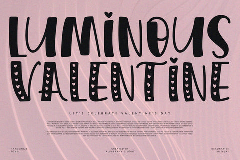 Harmonize - Display Font Font Alpaprana Studio 