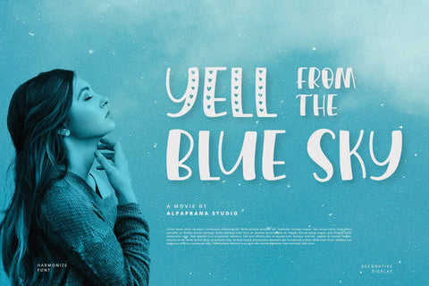 Harmonize - Display Font Font Alpaprana Studio 