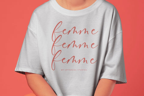 Harmony Myshine - Stylish Handwritten Font Font Letterena Studios 