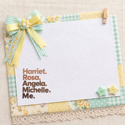 Harriet Rosa Angela Michelle Me Embroidery Design – Black History Women Empowerment Inspirational Machine Embroidery File Embroidery/Applique DESIGNS PatternFeed8 