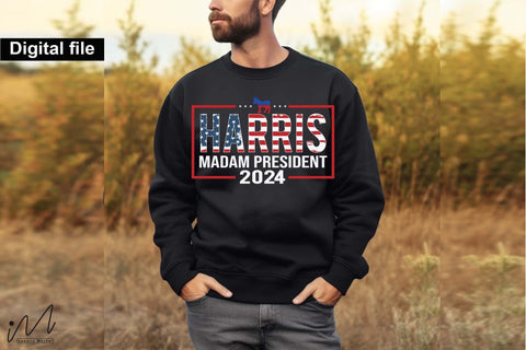 Harris madam president 2024 svg, I'm voting Kamala,Kamala Harris 2024,Democratic t shirt,Kamala Harris svg,Gift for Her,Kamala Harris t shirt,Madam President SVG Isabella Machell 