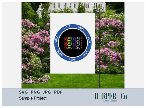 Harris Walz SVG bundle, Kamala, Comma-La, political, vote, democracy, democrat, rainbow, LGBTQ, png eps dxf jpg, t-shirt, cricut, silhouette SVG HarperNCo 