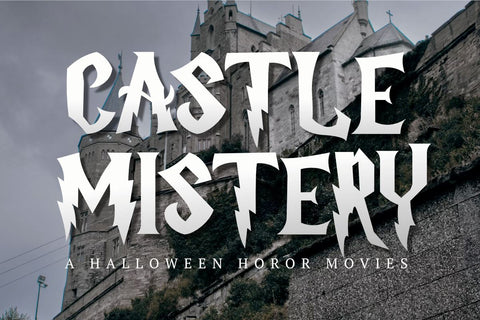 Harry Poster - Halloween Font Font Masyafi Studio 