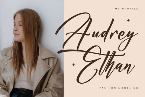 Harttemon Alisthera - Modern Handwritten Font Font Letterena Studios 