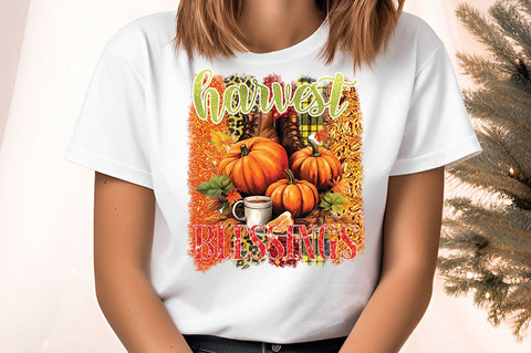 Harvest Blessings PNG Design Sublimation Designangry 