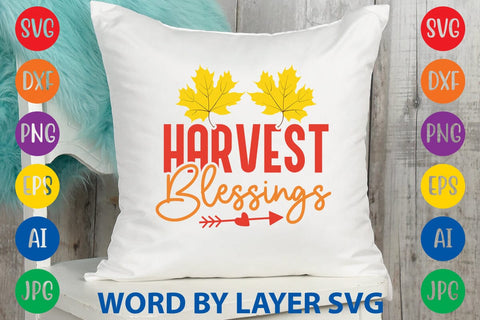 Harvest Blessings SVG DESIGN SVG Rafiqul20606 
