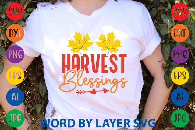 Harvest Blessings SVG DESIGN SVG Rafiqul20606 