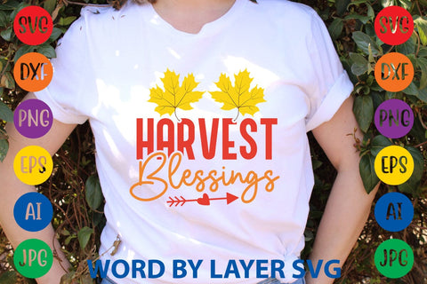 Harvest Blessings SVG DESIGN SVG Rafiqul20606 