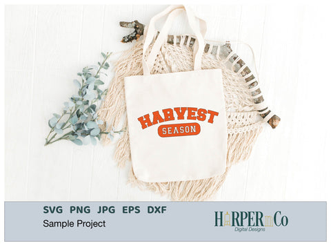 Harvest Season SVG PNG Cut EPS File SVG HarperNCo 