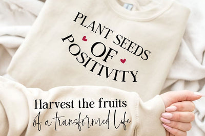 Harvest the fruits of a transformed life Sleeve SVG Design,Positive Sleeve SVG SVG Regulrcrative 