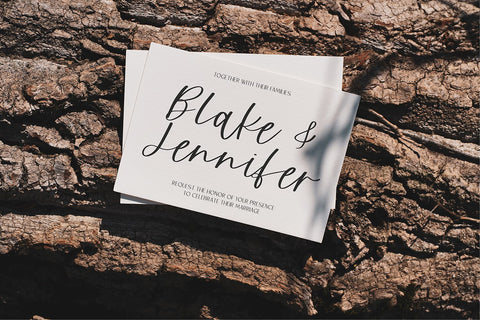 Harvester Script Font Beck McCormick 