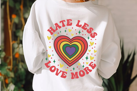 Hate less love more svg Design SVG Regulrcrative 