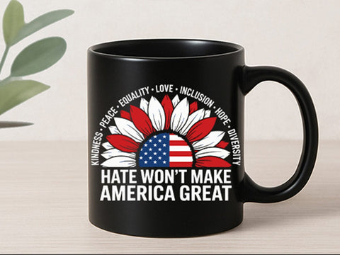 Hate Won’t Make America Great SVG SVG BillahCrafts 