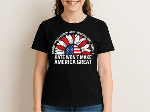 Hate Won’t Make America Great SVG SVG BillahCrafts 
