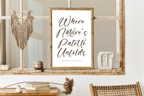 Hatheyrose - Modern Handwritten Font Font Letterena Studios 