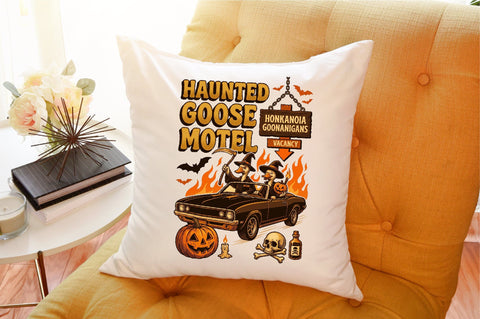 Haunted Cat Motel PNG-Spooky Black Cats Sublimation designartist 