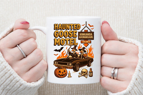 Haunted Cat Motel PNG-Spooky Black Cats Sublimation designartist 