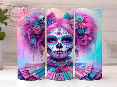 Haunted Gothic Doll Tumbler Wrap, Spooky Doll Tumbler, Halloween Decor Cup, Creepy Doll Design, Dark Gothic Present, Victorian Horror Gift, Haunted House Tumbler Sublimation Lara' s Designs 