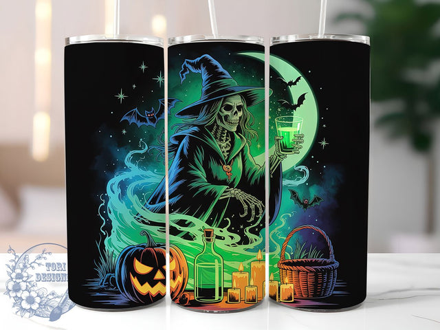 Haunted Gothic Halloween Witch Tumbler, Spooky Season Tumbler Wrap, Watercolor Gothic Design, 20Oz Skinny Tumbler Wrap, Witchcraft Sublimation Wrap, Gothic Halloween Drinkware, Haunted Season Tumbler Sublimation ToriDesigns 