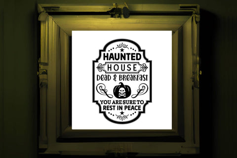 Haunted house dead & breakfast you SVG Angelina750 