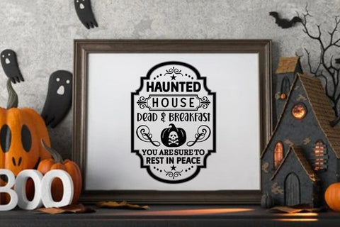 Haunted house dead & breakfast you SVG Angelina750 