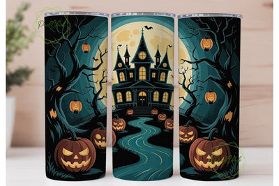 Haunted Mansion Halloween 20oz Tumbler Sublimation PixelChick 