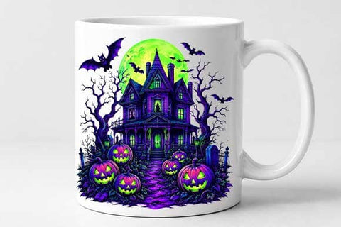 Haunted Mansion PNG | Halloween Haunted House Sublimation Digital Download SVG BillahCrafts 