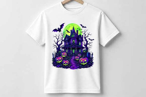 Haunted Mansion PNG | Halloween Haunted House Sublimation Digital Download SVG BillahCrafts 