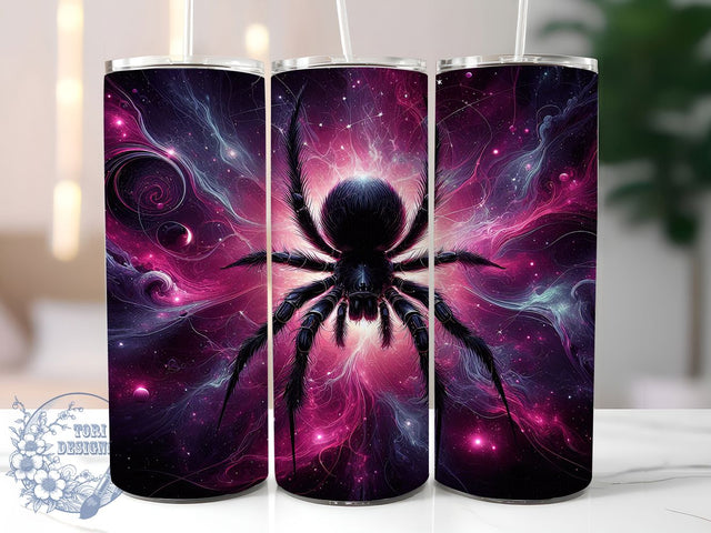Haunted Spider Web Tumbler Wrap, Spooky Season Wrap, 20Oz Sublimation Cup, Creepy Crawly Drinkware, Haunted Web Design, Gothic Halloween Tumbler, Arachnid Theme Wrap Sublimation ToriDesigns 