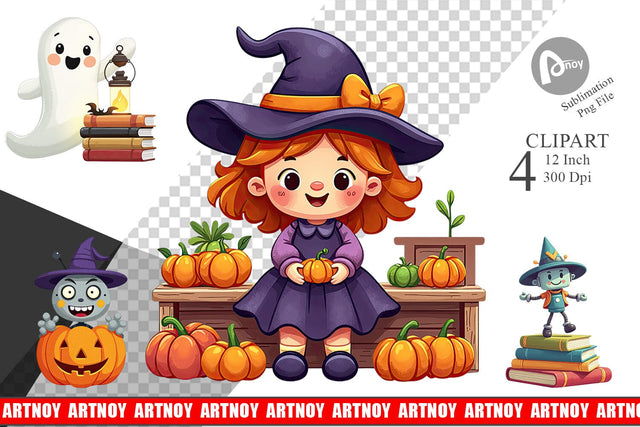 Haunted Toy Shop Clipart Sublimation artnoy 