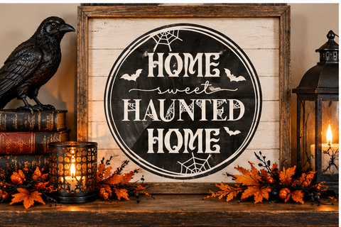 haunted_home_framed_sign_mockup.png
