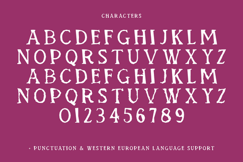 Hauntings Display Font Font Beck McCormick 