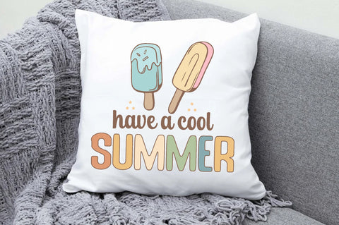 Have A Cool Summer PNG Summer Design, Retro Summer, Trendy And Retro Tee PNG Design Sublimation Jagonath Roy 