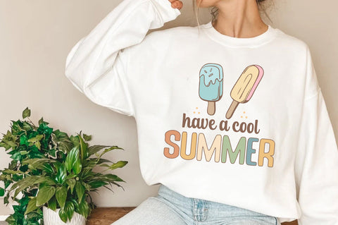 Have A Cool Summer PNG Summer Design, Retro Summer, Trendy And Retro Tee PNG Design Sublimation Jagonath Roy 