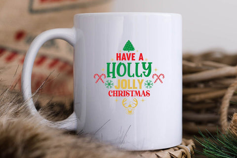 Have a holly jolly christmas SVG Angelina750 