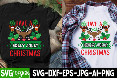 Have a Holly Jolly Christmas SVG Cut File, Have a Holly Jolly Christmas SVG Design, Christmas Sublimation ,Christmas Sublimation Bundle,Christmas Sublimation PNG SVG BlackCatsMedia 