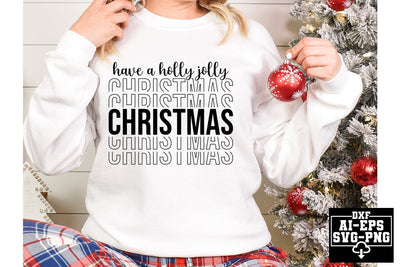 Have A Holly Jolly Christmas Svg Cut Files Creative Art SVG CraftlabSvg55 