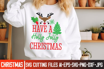 Have a Holly Jolly Christmas SVG Design,Have a Holly Jolly Christmas Sublimation PNG,Christmas SVG Design, Christmas SVG Cut File, Christmas SVG Quotes, Merry Christmas SVG Design, Christnmas Sublimation PNG SVG BlackCatsMedia 