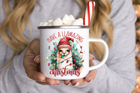 Have a llamazing christmas png design Sublimation Regulrcrative 