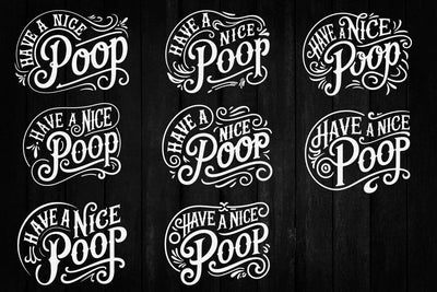 Have a nice poop svg, Bathroom SVG, Bath SVG, Rules SVG, Farmhouse Svg, Rustic Sign Svg, Country Svg SVG DesignDestine 