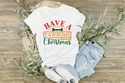 Have A Pawsome Christmas SVG Angelina750 