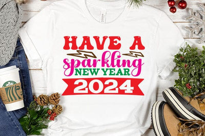 have a sparkling new year 2024 SVG Angelina750 