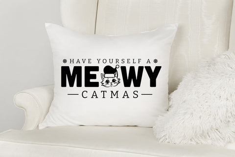 Have Yourself a Meowy Catmas SVG SVG CraftLabSVG 