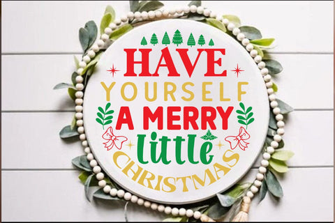 Have yourself a merry little christmas SVG Angelina750 