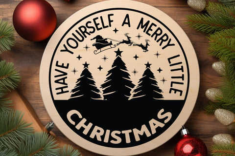 Have yourself a merry little christmas SVG Angelina750 