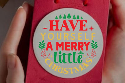 Have yourself a merry little christmas SVG Angelina750 